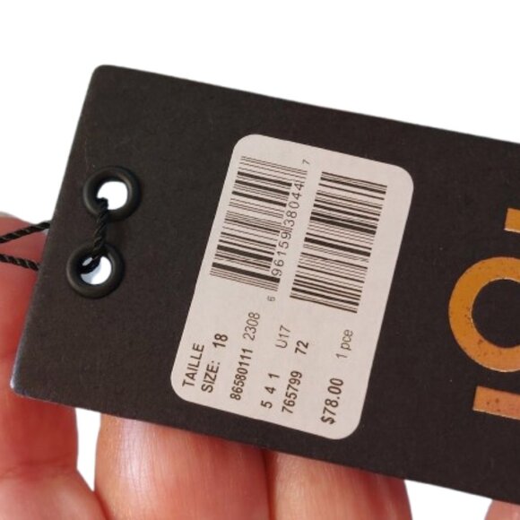 Light Wash Denim Vest Size 18 New NWT - Picture 4 of 4